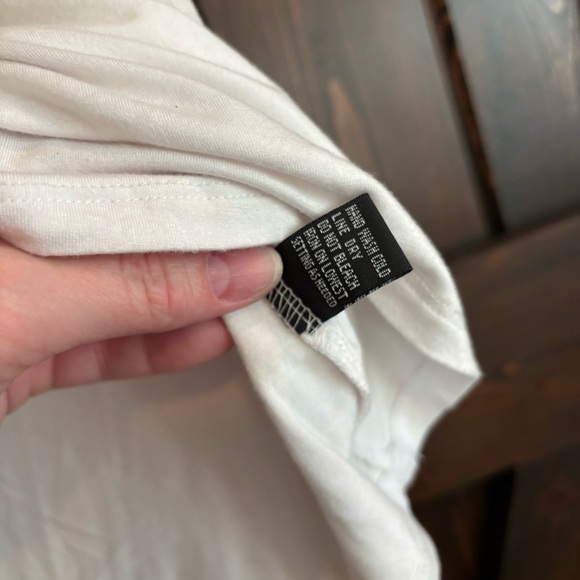 ❗️FINAL❗️Stera Chic White Ruffle Blouse Medium - Picture 8 of 9